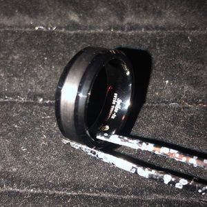 Tungsten Carbide Mixed Finish 8mm Band